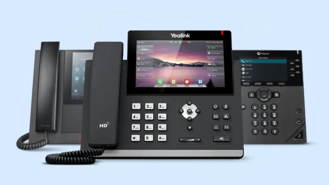 Landline desk phones