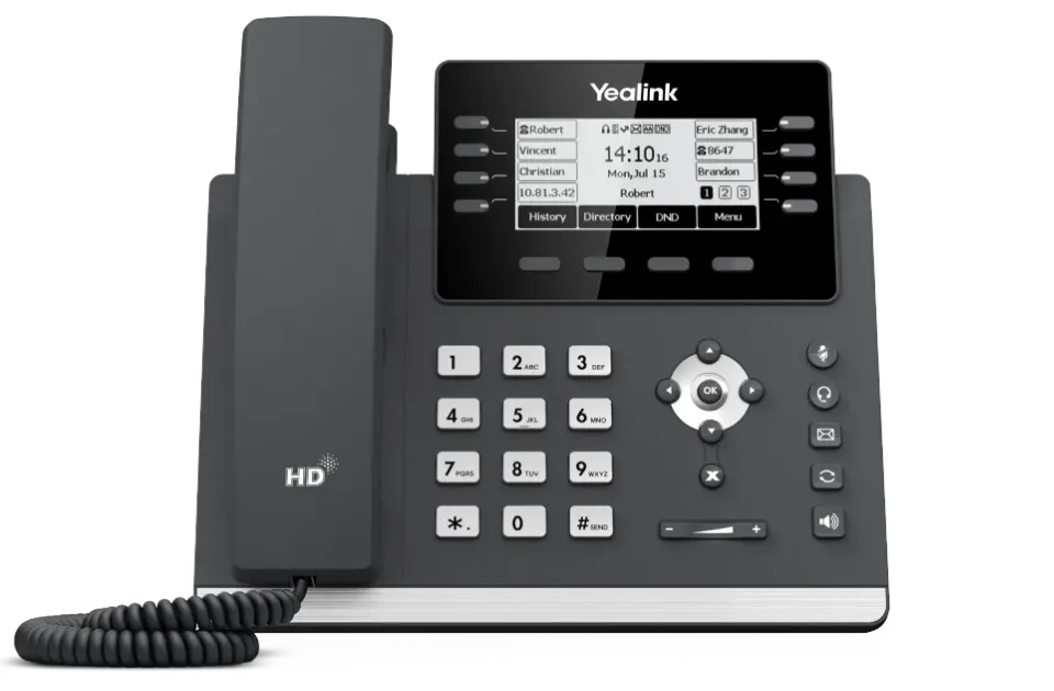 Yealink T43U Ultra-elegant Gigabit IP Phone