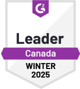 G2.com Leader Canada winter 2025 badge