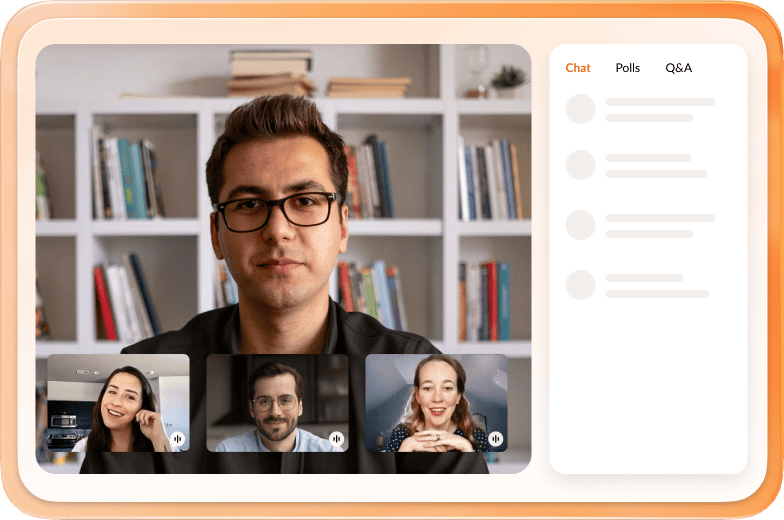 An ongoing virtual event hosted on RingCentral platform