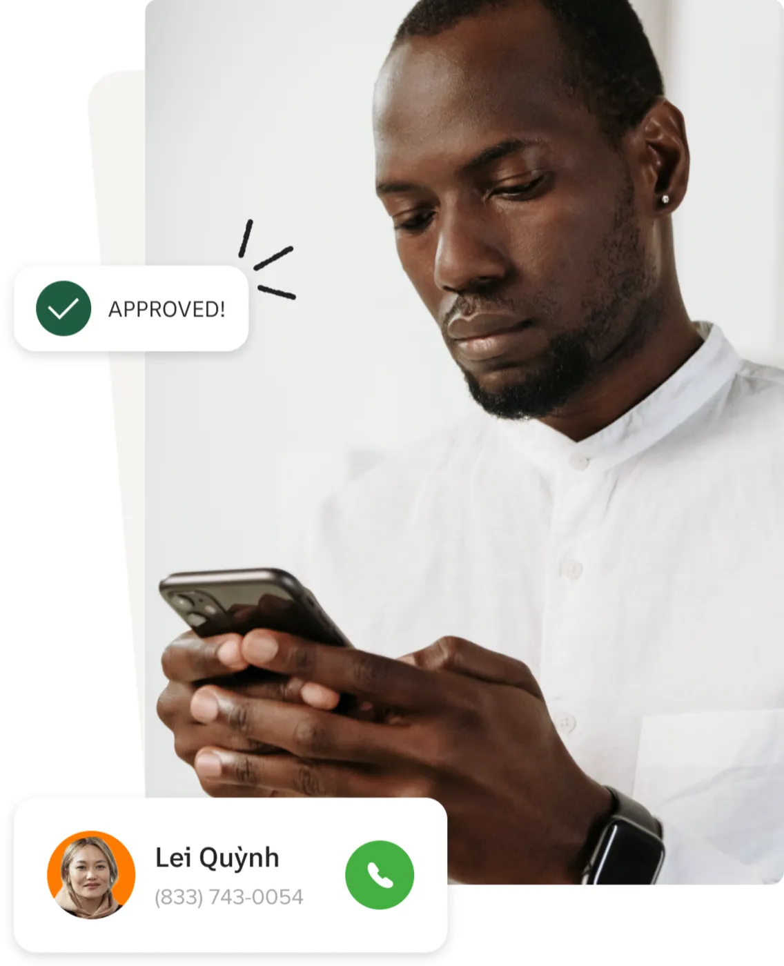 Colleagues engaged in a secure video chat