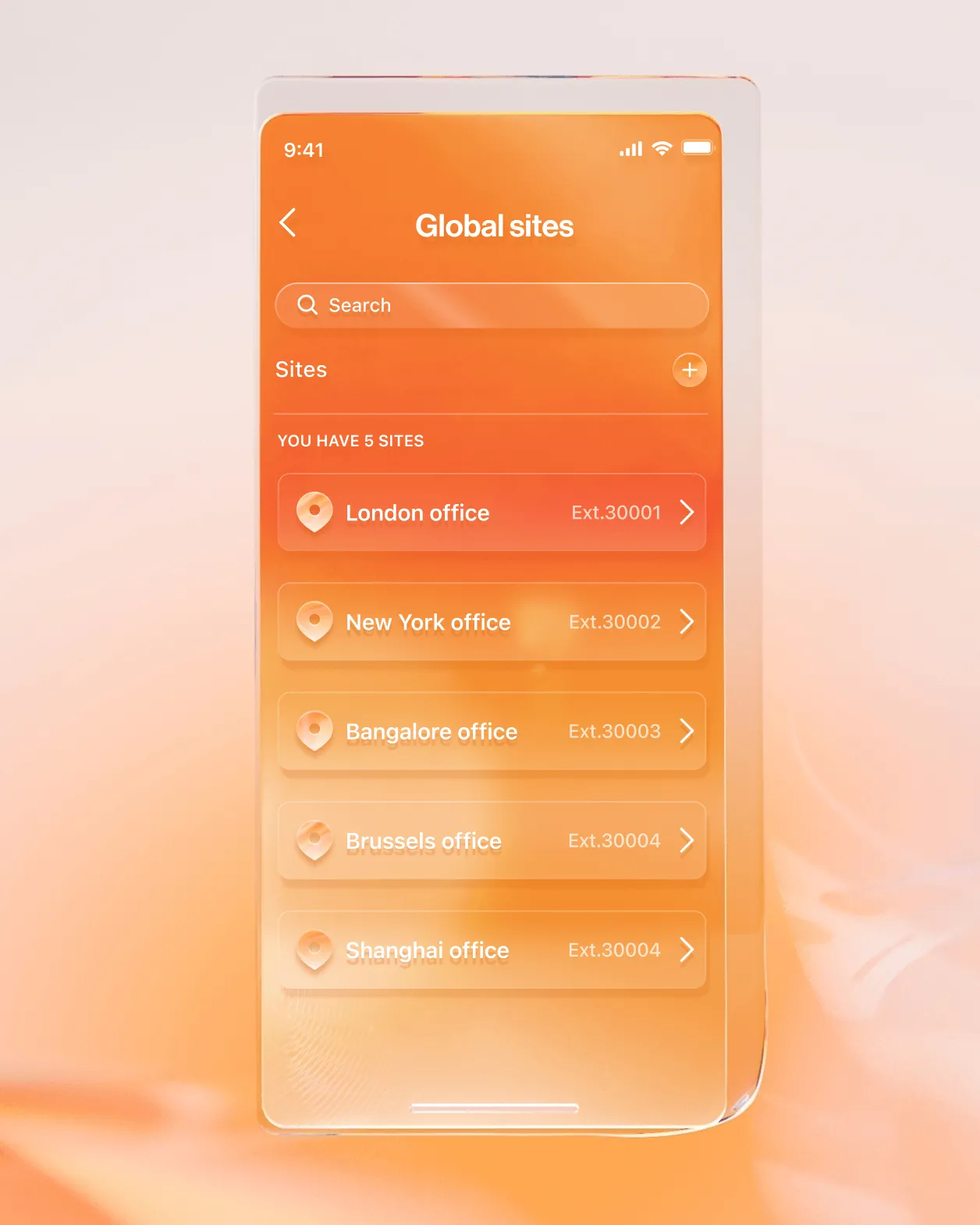 RingCentral's global sites feature unifies communication and connects your global offices.
