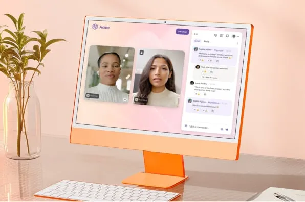 Virtual event hosted on the RingCentral Events platform