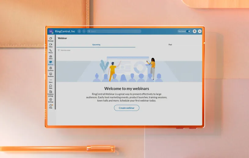 View RingCentral's Webinar tour