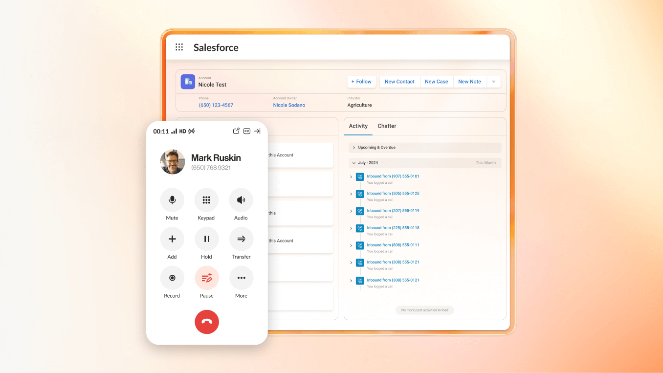 RingCX for Service Cloud Voice